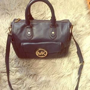 Navy and Gold Michael Kors Crossbody